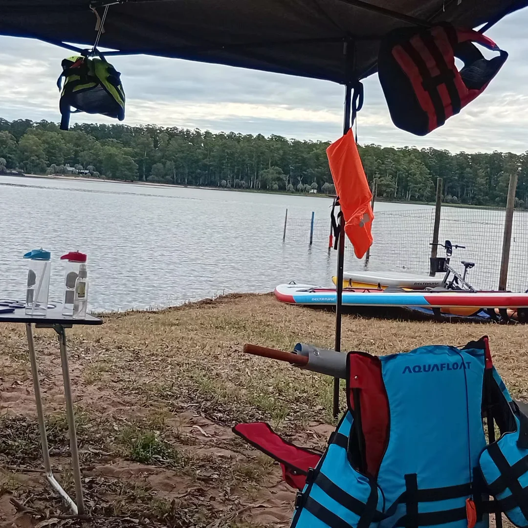 Bicicletas Acuáticas en Lago Salto Grande